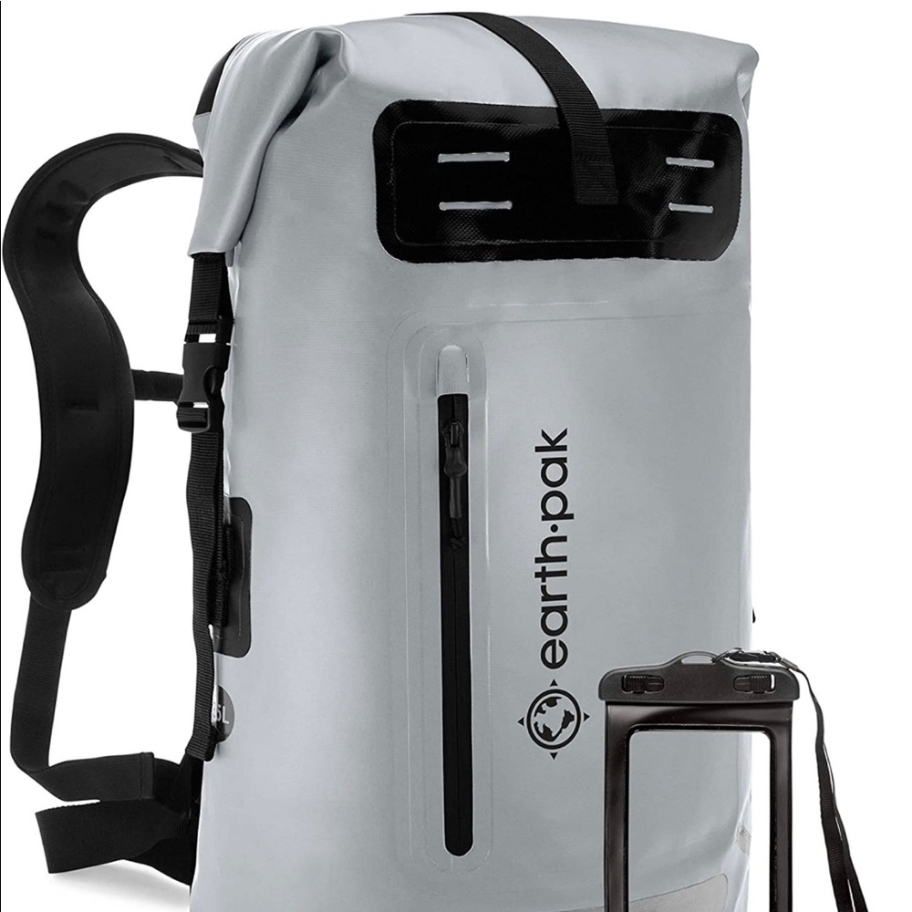 Earth Pak 35L Waterproof Backpack, New!